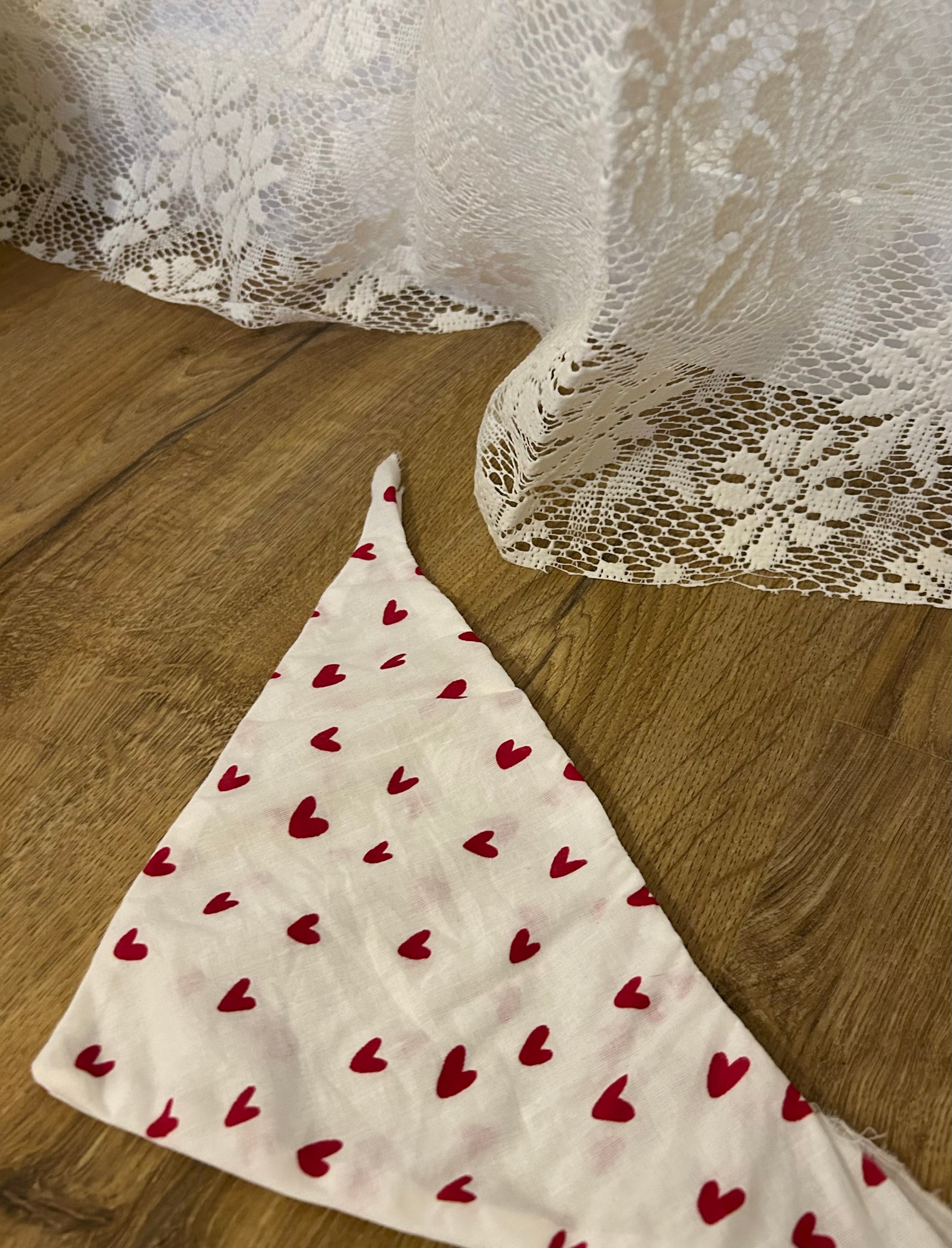 Cœur à cœur - Bandana fait main & sur mesure