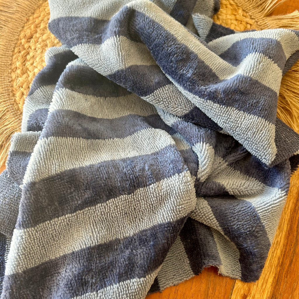 Bandana rayures bleu 🏖️