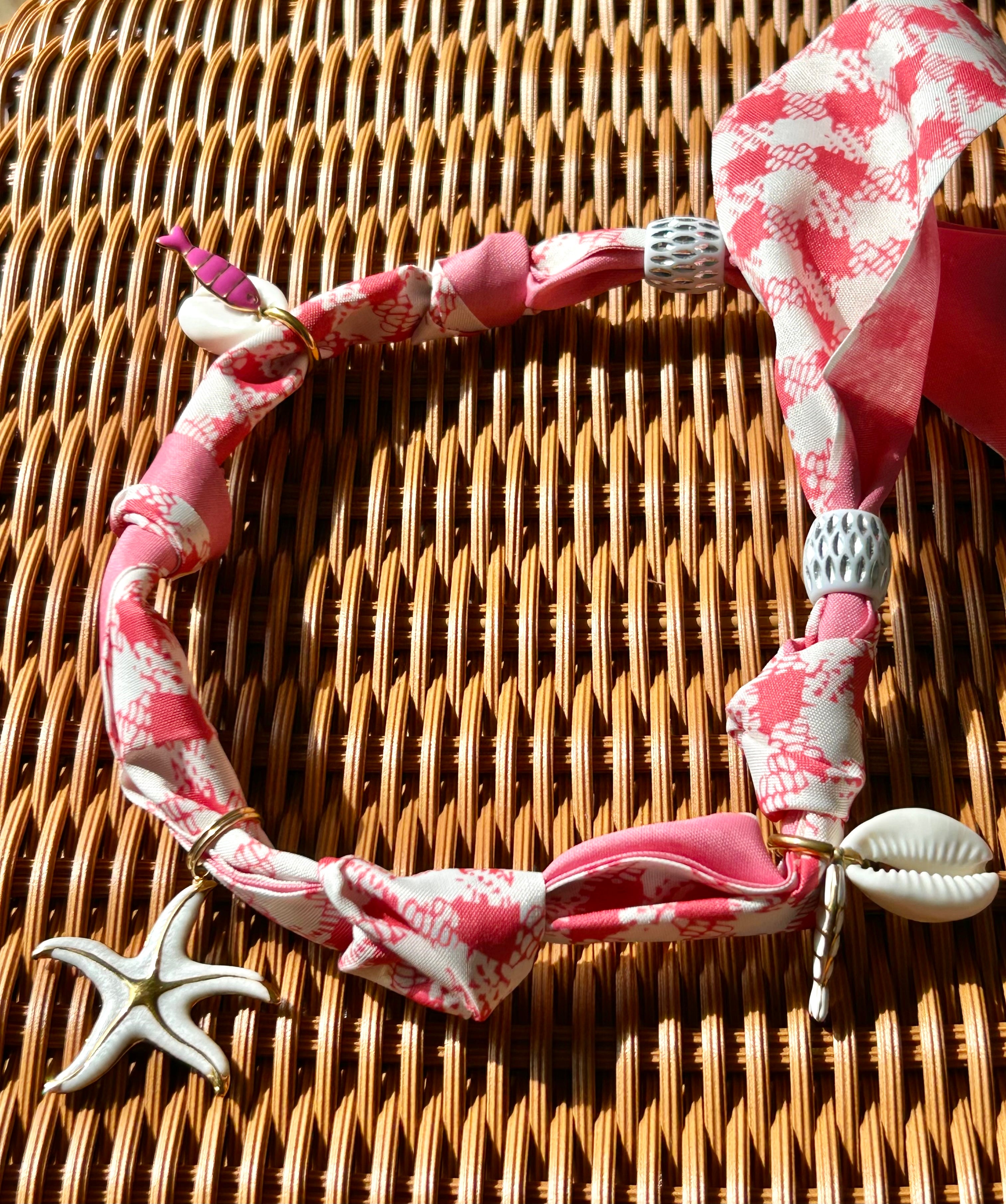Cocktail - Collier foulard