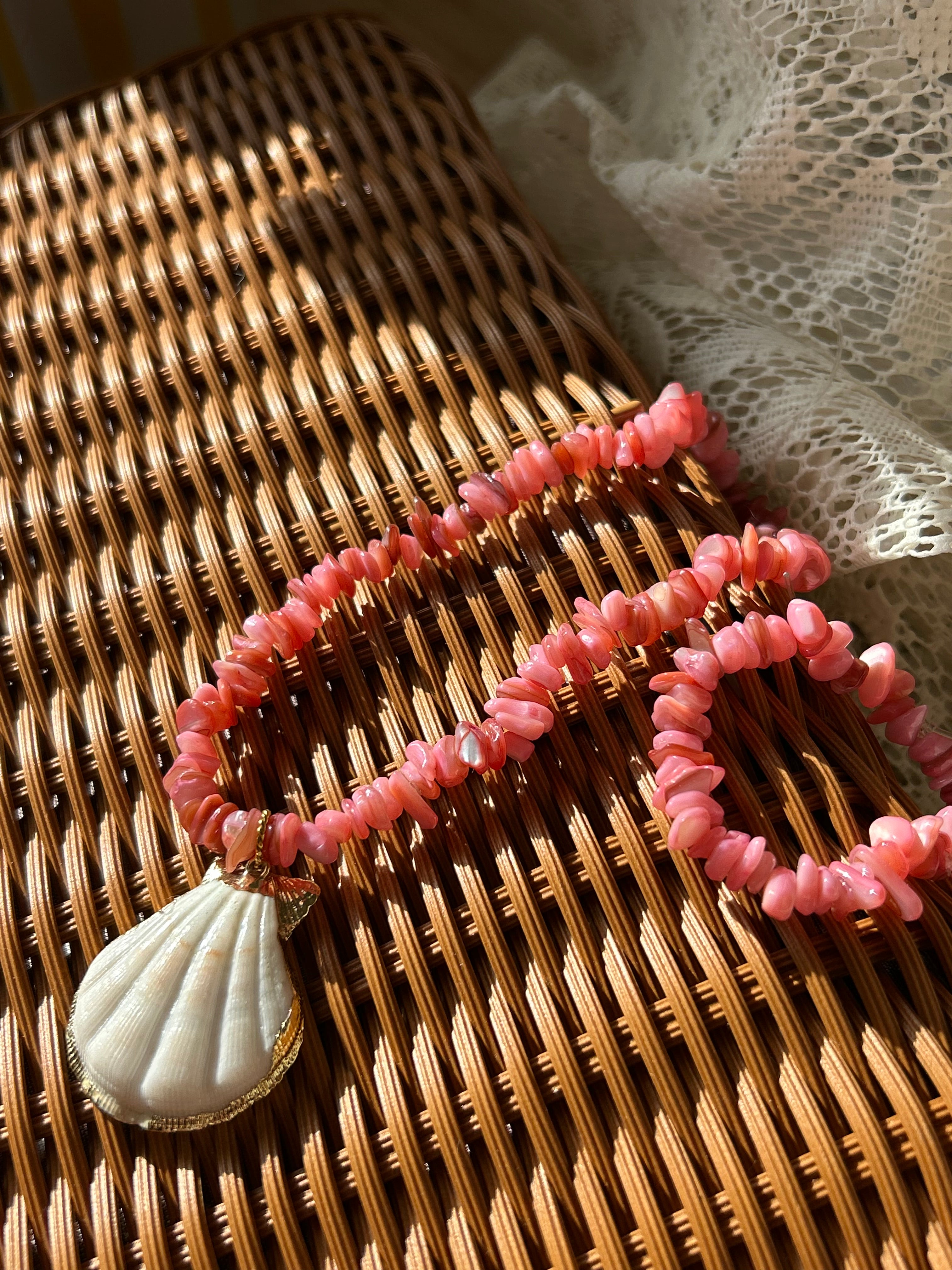 Blush - Collier Perles naturelles sur mesure