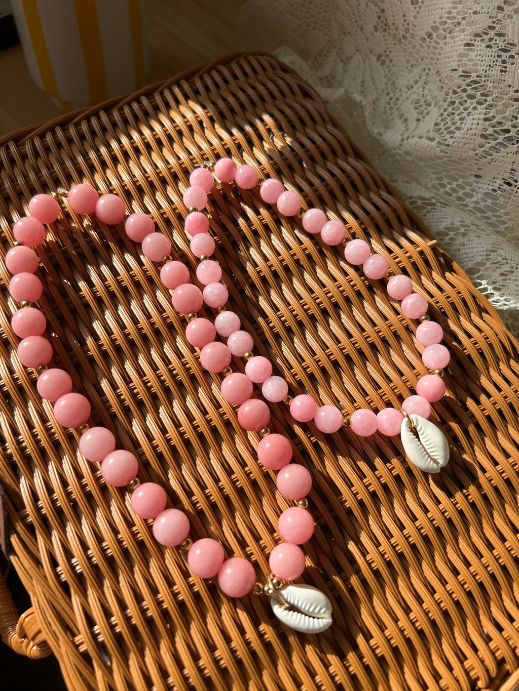 Poppy - Collier perles naturelles